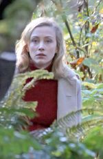 SARAH GADON on the Set of The 9th Life of Louis Drax