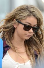 SARAH HYLAND Out and About in Los Angeles 3110