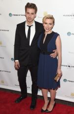 SCARLETT JOHANSSON at Champions of Rockaway Hurricane Sandy Fundraiser in New York