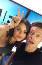 SELENA GOMEZ at On Air with Ryan Seacrest