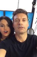 SELENA GOMEZ at On Air with Ryan Seacrest