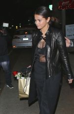 SELENA GOMEZ Leaves Il Cielo Restaurant in Beverly Hills