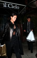 SELENA GOMEZ Leaves Il Cielo Restaurant in Beverly Hills