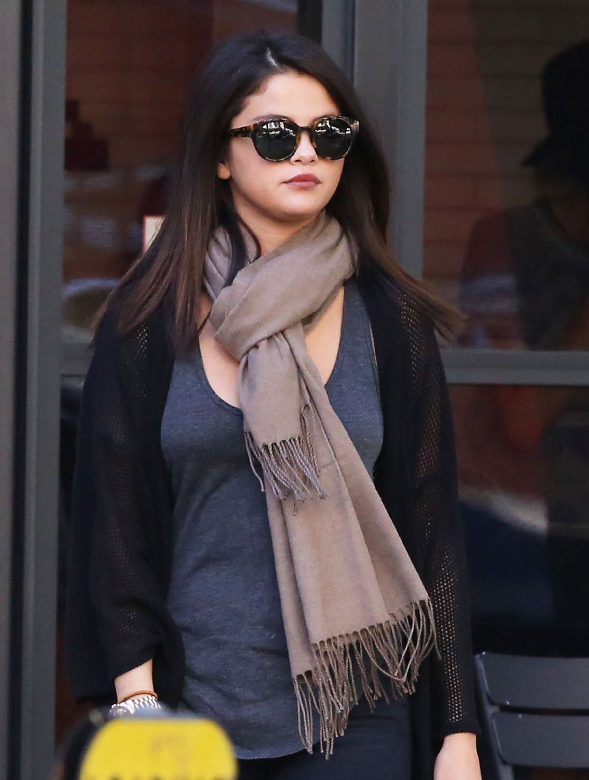 SELENA GOMEZ Leaves Starbucks in Los Angeles 0211 SELENA GOMEZ Leaves Starbucks in Los Angeles 0211