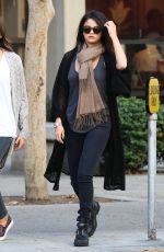 SELENA GOMEZ Leaves Starbucks in Los Angeles 0211