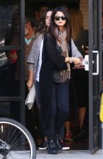 SELENA GOMEZ Leaves Starbucks in Los Angeles 0211