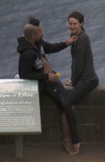 SHAILENE WOODLEY and Her Boyfriend Nakho on the Hamakua coast in Hawaii
