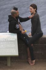 SHAILENE WOODLEY and Her Boyfriend Nakho on the Hamakua coast in Hawaii