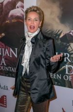 SHARON STONE at Kurmanjan Datka: Queen of the Mountains Screening in Hollywood