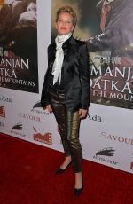 SHARON STONE at Kurmanjan Datka: Queen of the Mountains Screening in Hollywood