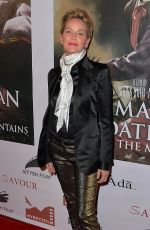 SHARON STONE at Kurmanjan Datka: Queen of the Mountains Screening in Hollywood