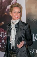 SHARON STONE at Kurmanjan Datka: Queen of the Mountains Screening in Hollywood