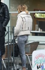 SIENNA MILLER and Matthew Williamson Out in Primrose Hill