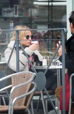 SIENNA MILLER and Matthew Williamson Out in Primrose Hill