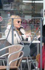 SIENNA MILLER and Matthew Williamson Out in Primrose Hill