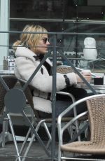 SIENNA MILLER and Matthew Williamson Out in Primrose Hill