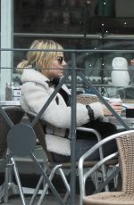SIENNA MILLER and Matthew Williamson Out in Primrose Hill