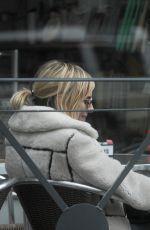 SIENNA MILLER and Matthew Williamson Out in Primrose Hill