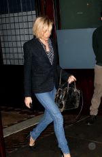 SIENNA MILLER in Jeans Out in Soho