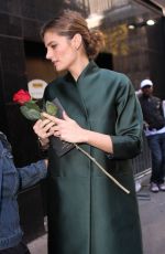 STANA KATIC Arrives at Good Morning America in New York
