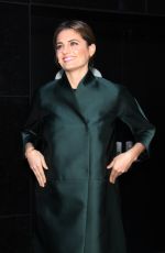 STANA KATIC Arrives at Good Morning America in New York