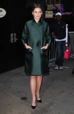 STANA KATIC Arrives at Good Morning America in New York