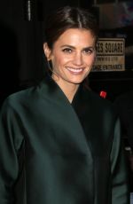 STANA KATIC Arrives at Good Morning America in New York