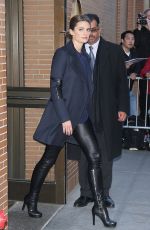 STANA KATIC Arrives at The View in New York