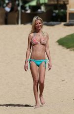 TARA REID in Bikini on the Beach in Hawaii