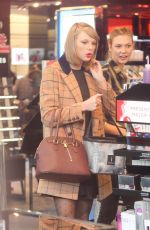 TAYLOR SWIFT and KARLIE KLOSS Out Shopping in New York