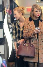 TAYLOR SWIFT and KARLIE KLOSS Out Shopping in New York