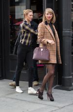 TAYLOR SWIFT and KARLIE KLOSS Out Shopping in New York