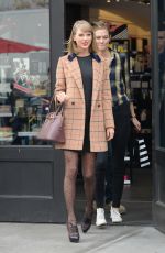 TAYLOR SWIFT and KARLIE KLOSS Out Shopping in New York