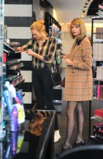 TAYLOR SWIFT and KARLIE KLOSS Out Shopping in New York