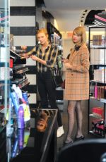 TAYLOR SWIFT and KARLIE KLOSS Out Shopping in New York