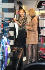 TAYLOR SWIFT and KARLIE KLOSS Out Shopping in New York