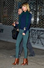 TAYLOR SWIFT Leaves a Gym in New York