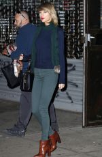 TAYLOR SWIFT Leaves a Gym in New York