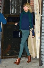 TAYLOR SWIFT Leaves a Gym in New York