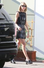 TAYLOR SWIFT Leaves a Studio in Los Angeles 2211