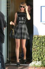 TAYLOR SWIFT Leaves a Studio in Los Angeles 2211