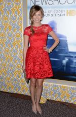 TILEY VOELKEL at Newsroom Season 3 Premiere in Hollywood