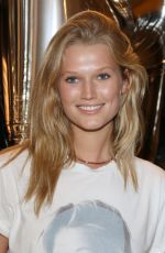 TONI GARRN at Streetwear Collection of Closed at Store Opening in Hamburg