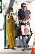 VANESSA HUDGENS and Austin Butler Shopping at Whole Foods in Los Angeles