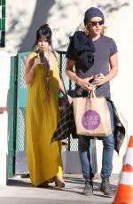 VANESSA HUDGENS and Austin Butler Shopping at Whole Foods in Los Angeles