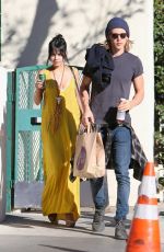 VANESSA HUDGENS and Austin Butler Shopping at Whole Foods in Los Angeles