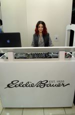 VANESSA HUDGENS at Eddie Bauer Store Opening in New York