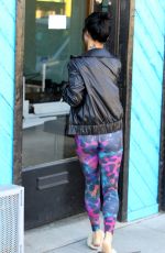 VANESSA HUDGENS Heading to Pilates Class in Los Angeles 2111