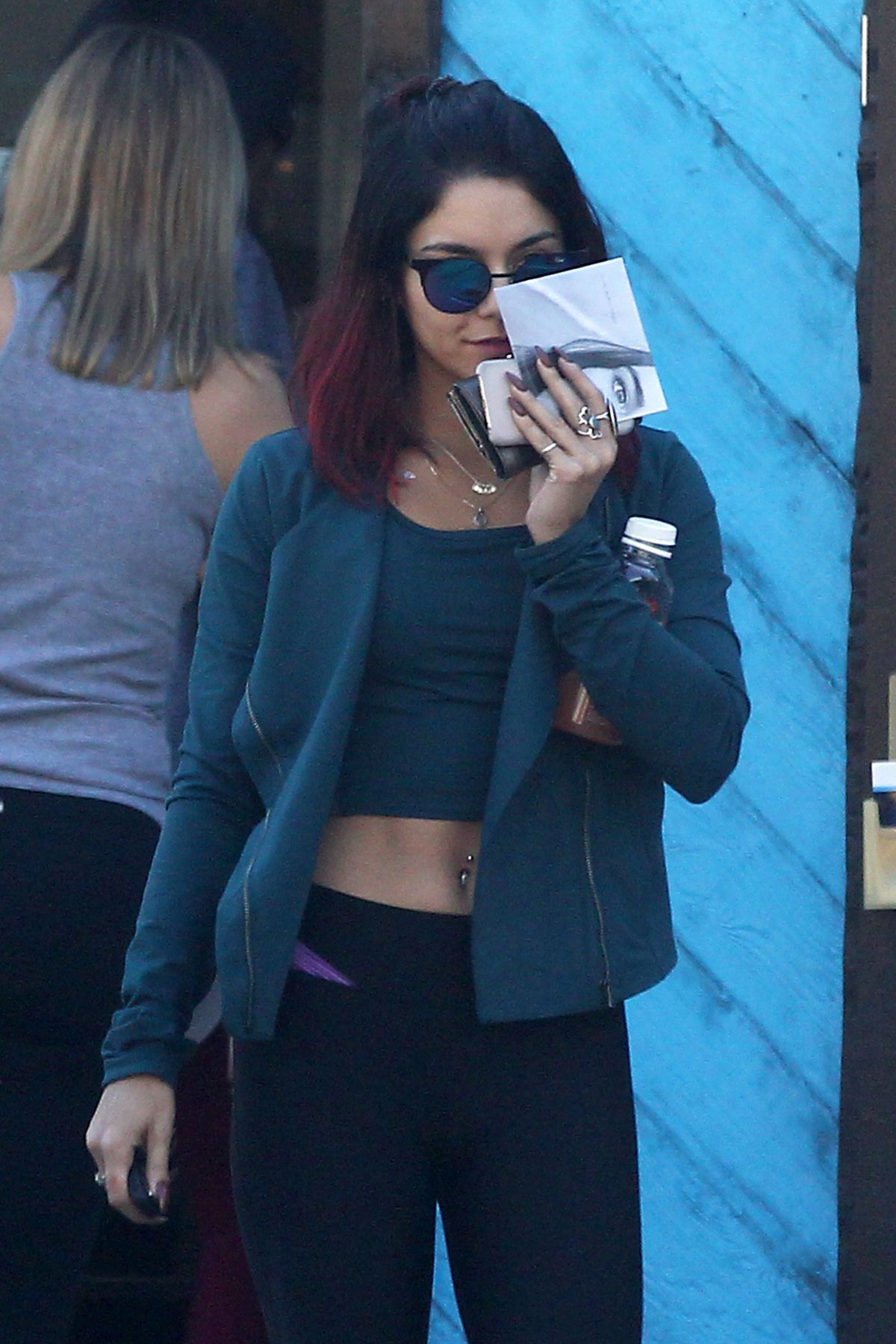VANESSA HUDGENS in Tights Out and About in Studio City 2011 VANESSA HUDGENS in Tights Out and About in Studio City 2011