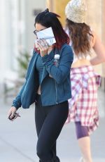 VANESSA HUDGENS in Tights Out and About in Studio City 2011